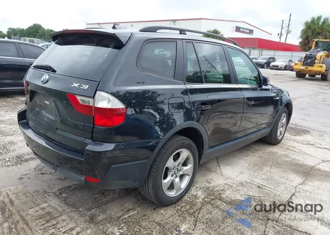 2008 BMW X3 3.0Si from USA, damaged, VIN WBXPC93458WJ16251